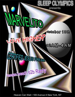 Sleep Olympics Presents/ Marvelito, Love Higher, Certified Jesus Freak