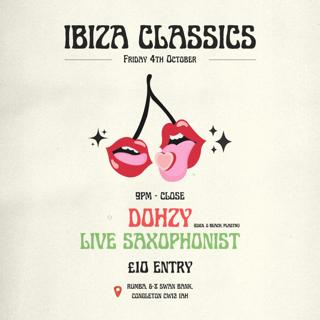 Ibiza Classics Event (Dj + Sax)