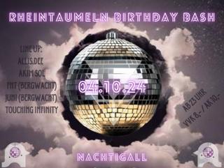 Rheintaumeln Birthday Bash (4 Jahre)