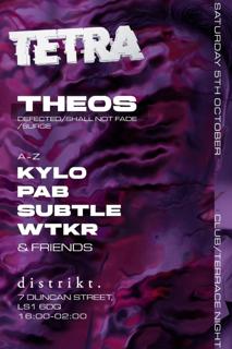 Tetra X Distrikt Terrace Party Presents - Theos