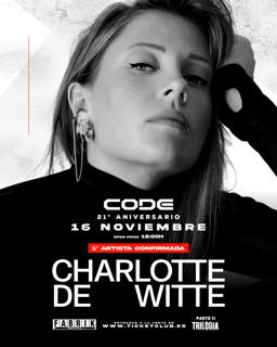 Code - Fabrik With Charlotte De Witte And Much More