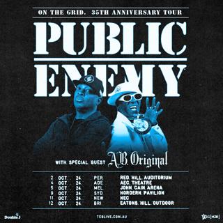 Public Enemy 'On The Grid' 35Th Anniversary Tour - Brisbane