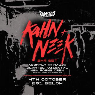 Clarted Presents // Kahn & Neek (Uk)