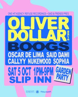 Garden Party Ft Oliver Dollar (Ber) + Boogs