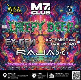 Misa Psicodelika - Psytrance [Creepy Deep - Rajax - Exgen Live - Artemise B2B Tetra Hydro]