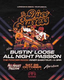 All Night Passion X The Disco Express: The Halloween Disco