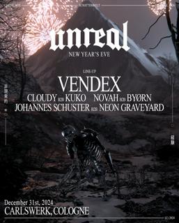 Unreal Nyeve X Vendex, Cloudy B2B Kuko, Novah B2B Byørn, Johannes Schuster B2B Neon Graveyard