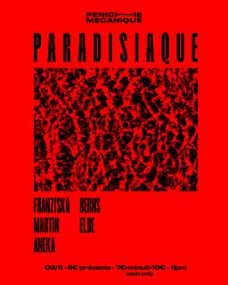 Paradisiaque With Franziska Berns / Martin Elble / Aneka