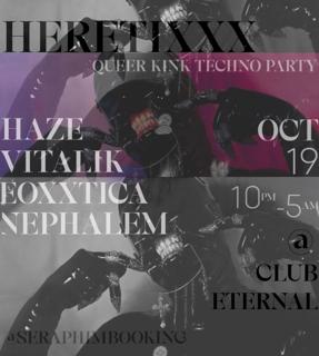 Heretixxx: Queer Kink Techno Party