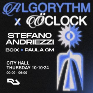 City Hall Thursday Pres . With Algorythm X Öclock I Guest List