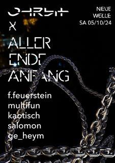 Ohrbit X Aller Ende Anfang With Multifun, Salomon, F.Feuerstein, Ge_Heym, Kaotisch