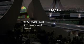 Bürro With Cem3340 (Live), Dj Simlocked, Jenne