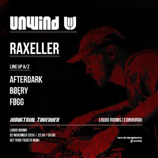 Unwind Industrial Techno Takeover Edinburgh