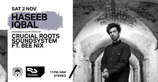 Haseeb Iqbal X Crucial Roots Soundsystem Ft Bee Nix