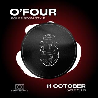 O'Four Boiler Room Style: Afro House - Melodic House & Techno - Tech House & Minimal