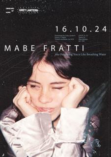 Mabe Fratti / Forgetting You Is Like Breathing Water Live