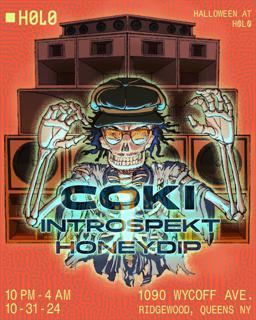 Halloween With Coki, Introspekt, And Honey Dip