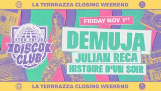 Retro Future Disco Club With Demuja - Open Air - La Terrrazza