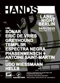 Hands Label Night Berlin