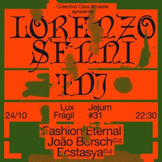 Lorenzo Senni, Fashion Eternal, Tdj, Ecstasya, Varela