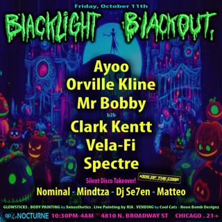 Blacklight Blackout Ft./ Orville Kline, Ayoo, Mr Bobby, Clark Kentt, Veli-Fi, Mindtza