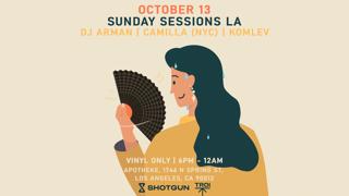 Sunday Sessions La (Vinyl Only) [Tickets Avail At The Door] Open-Air