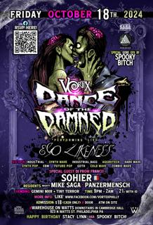 Vortex Dance Of The Damned! W/ Ego Likeness & Dj Sohier (France)