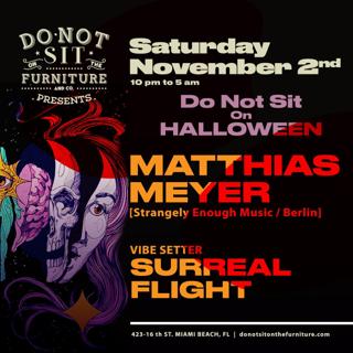 Do Not Sit On Halloween: Matthias Meyer [Berlin]