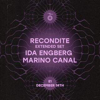 Labyrinth Presents: Recondite Live (Extended Set), Ida Engberg, Marino Canal