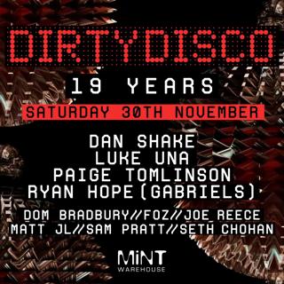 The Dirty Disco - Dan Shake, Luke Una, Paige Tomlinson, Ryan Hope (Gabriels)