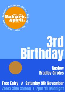 Find Our Balearic Spirit 3Rd Birthday