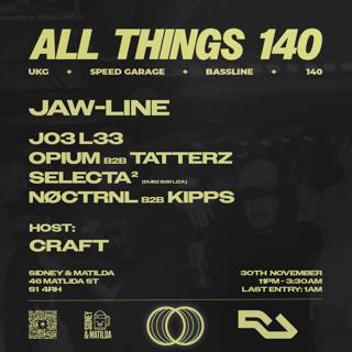 Illusion Events Presents: All Things 140