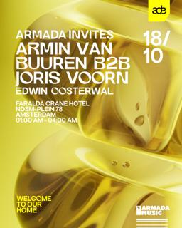 Armada Invites: Armin Van Buuren B2B Joris Voorn