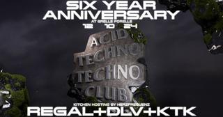 6 Years Acid Techno Techno Club