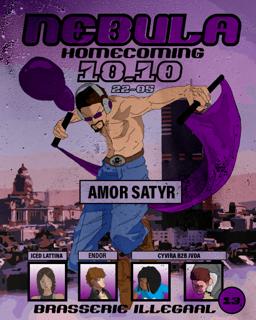 Nebula'S Homecoming W. Amor Satyr