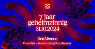 7 Jaar Geheimzinnig Met Gerd Janson