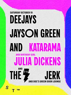 173: Dfa Records X St Pres Jayson Green & The Jerk (Dj Set), Katarama And Julia Dickens