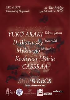 Shipwreck: Yuko Araki (Tokyo), D. Blavatsky (Mtl), Mykhaylo (Mtl), Koohyaar, Paria, Cassraa