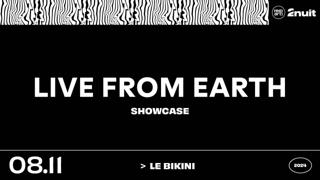 Live From Earth Showcase With Pablo Bozzi, Mrd, Jan Loup