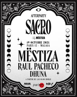 Afterparty Sacro By Mëstiza En Málaga