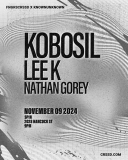 Fngrs Crssd X Knownunknown Present Kobosil + Lee K