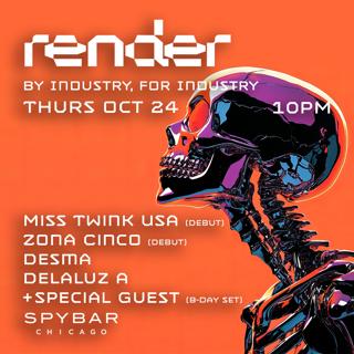 Render Feat. Miss Twink Usa + Special Guests