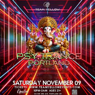 Team Yellow: Psytrance Portland