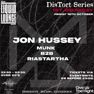 Distort Series 1St Birthday - Jon Hussey