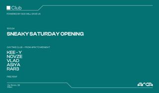 Sneaky Saturday Opening Powered By Gwsu