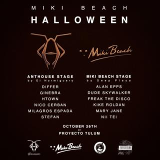 Miki Beach Halloween - Deep Playa X Hormiguero