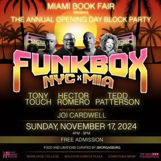 Miami Book Fair Presents Opening Day Block Party