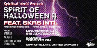 Spirt Of Halloween Ii With Skrs Intl, Sanjeet, Akash B & Spiritual World Selectors