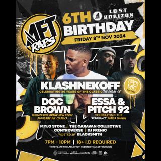 Aft Raps 6Th Bday W/ Klashnekoff, Doc Brown, Essa & Pitch 92 & More