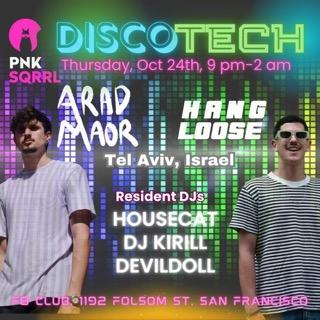 Pnk Sqrrl Presents Arad Maor And Hang Loose